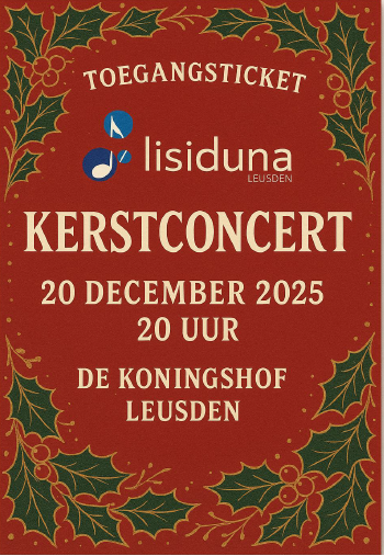 Kerstconcert Lisiduna 2025